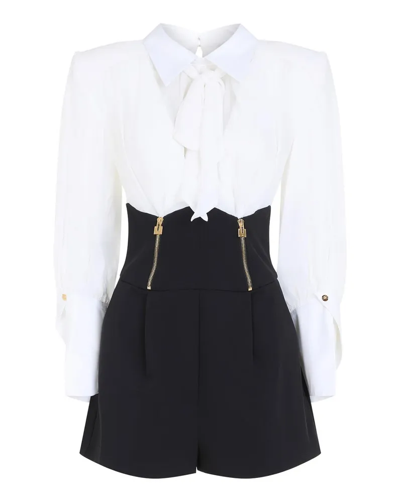 Elisabetta Franchi Bluse - Schwarz Schwarz
