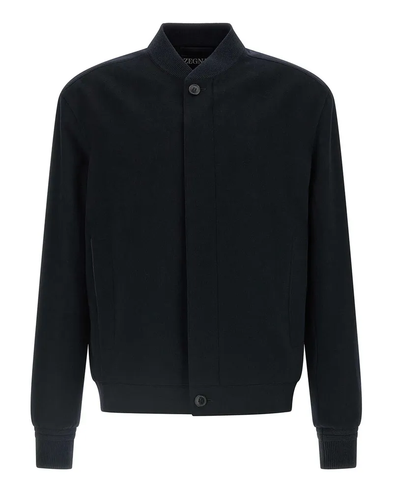 Ermenegildo Zegna Bomberjacke - Blau Blau