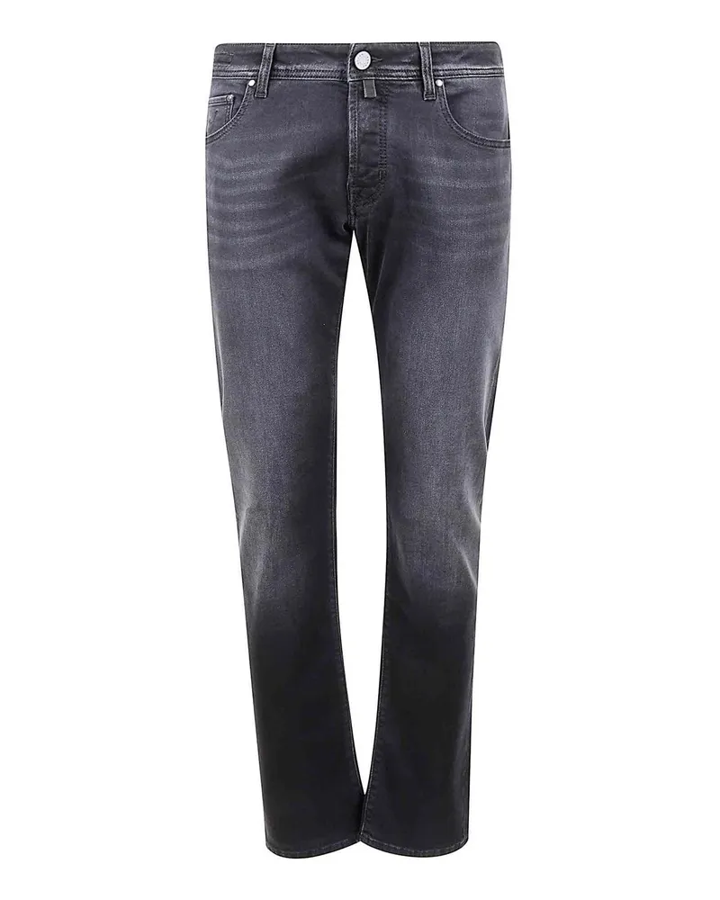 Jacob Cohën Straight Leg Jeans - Schwarz Schwarz