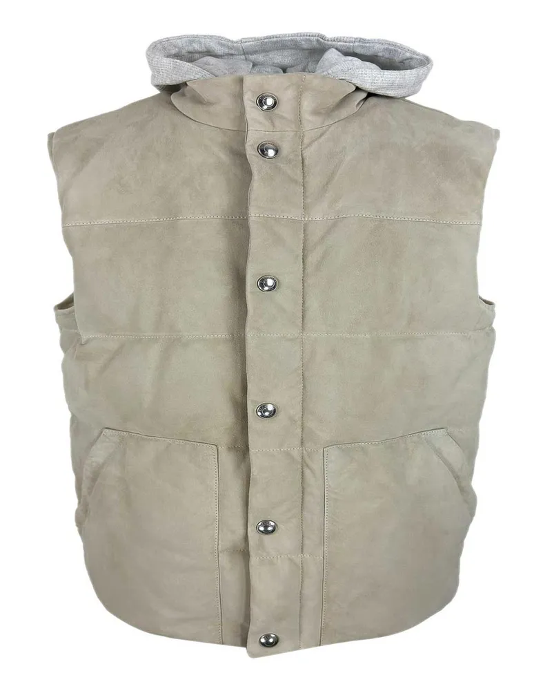 Eleventy Weste - Beige Beige