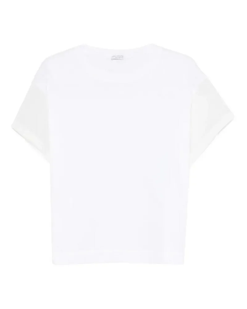 Brunello Cucinelli T-Shirt - Weiß Weiß