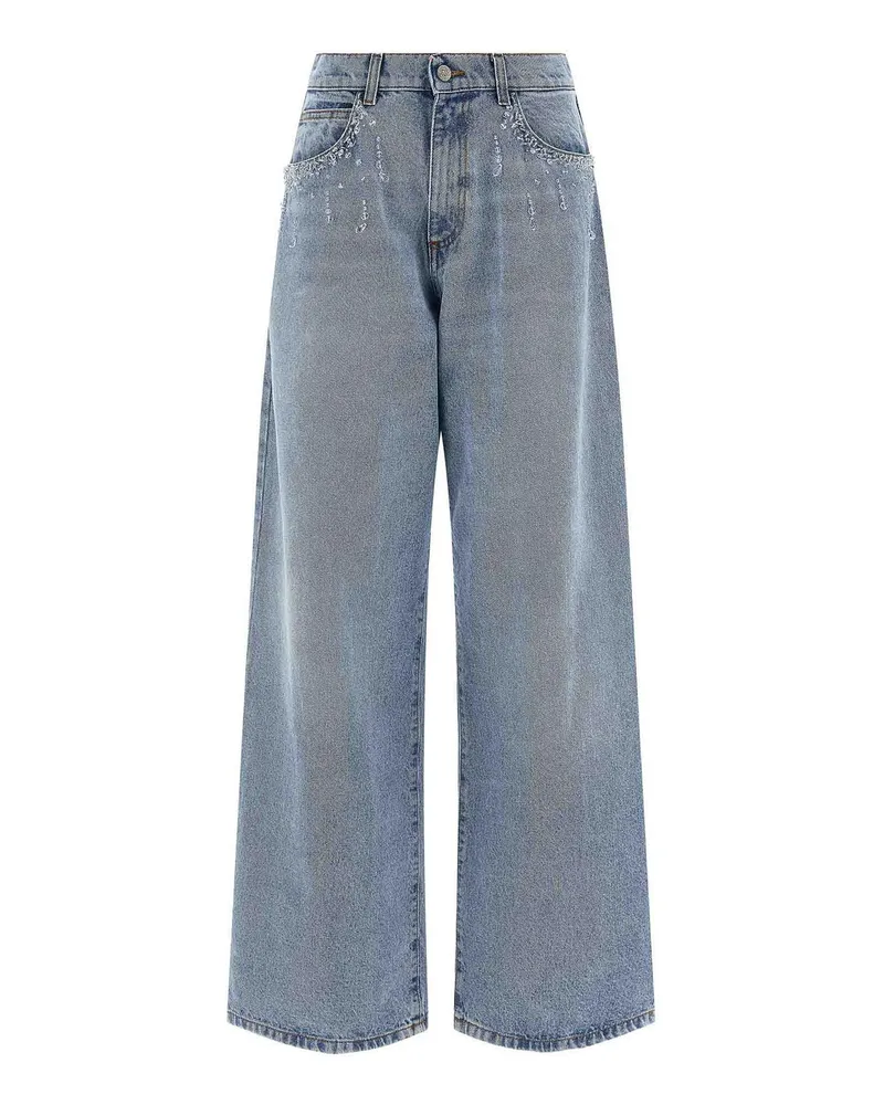Giuseppe di Morabito Straight Leg Jeans - Hellblau Hellblau