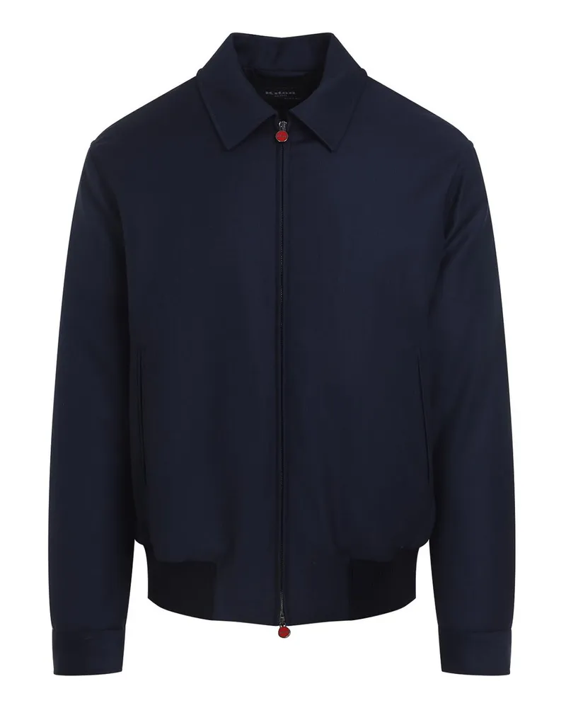 Kiton Bomberjacke - Dunkelblau Dunkelblau