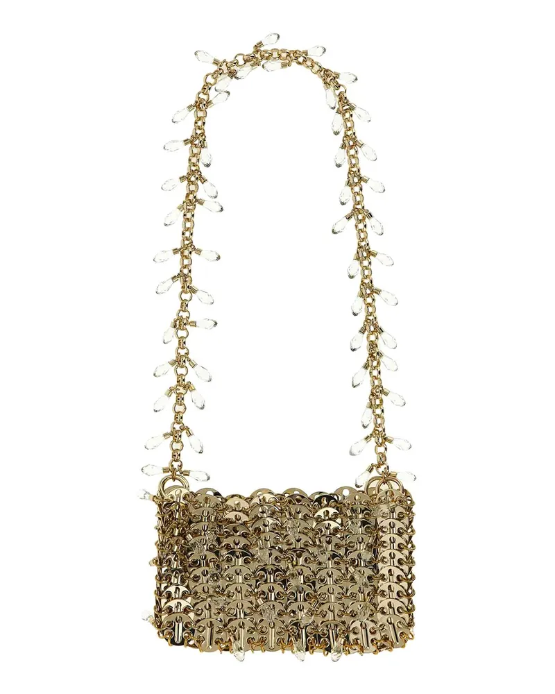 Paco Rabanne Schultertasche - Gold Gold