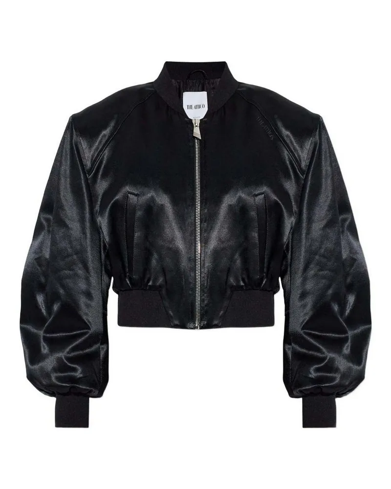 ATTICO Bomberjacke - Schwarz Schwarz