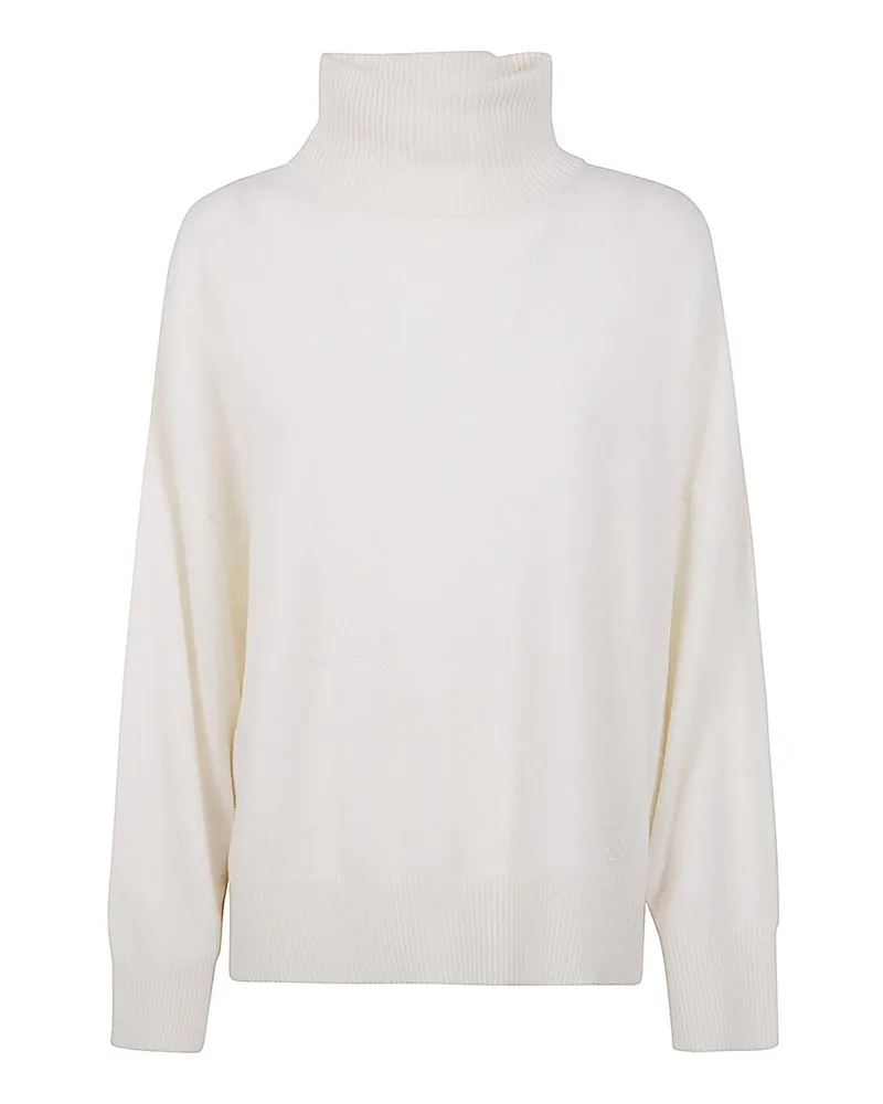 Loulou Studio Rollkragenpullover - Weiß Weiß