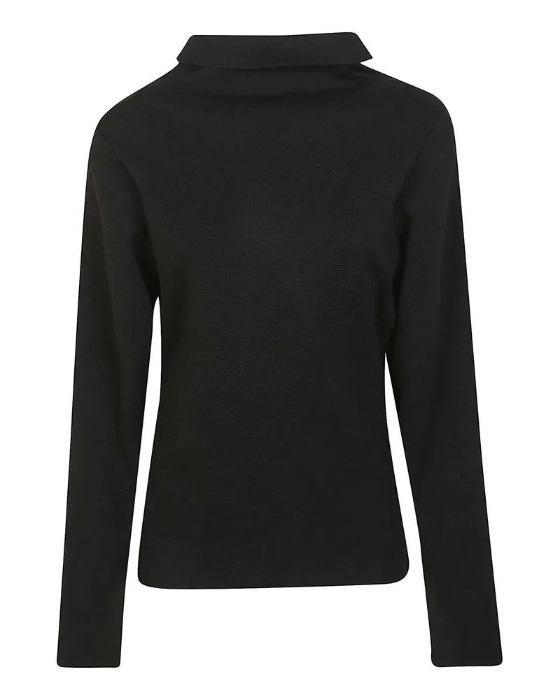 P.A.R.O.S.H. P. A.R. O.S. H. Rollkragenpullover - Schwarz Schwarz