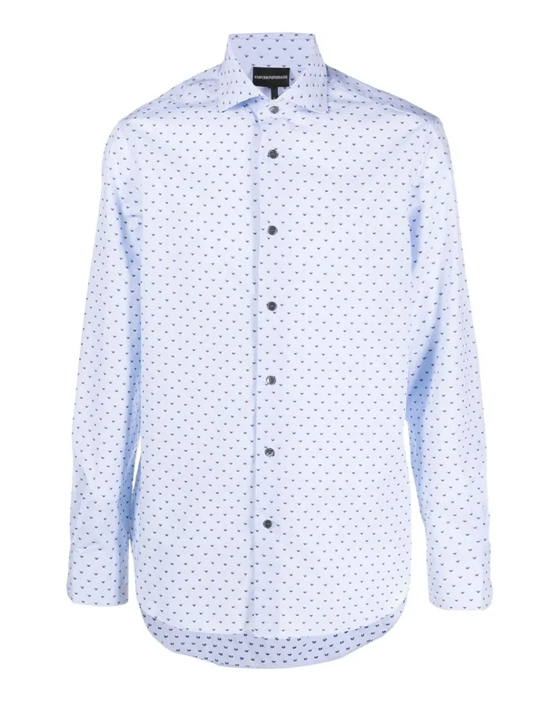 Emporio Armani Hemd - Blau Blau