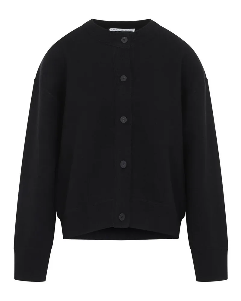 Studio Nicholson Cardigan - Schwarz Schwarz