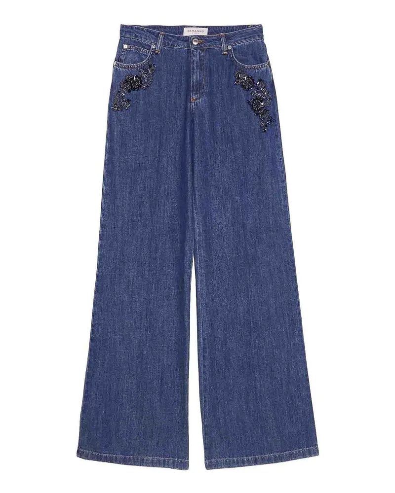 Ermanno Scervino Schlagjeans - Denim Denim