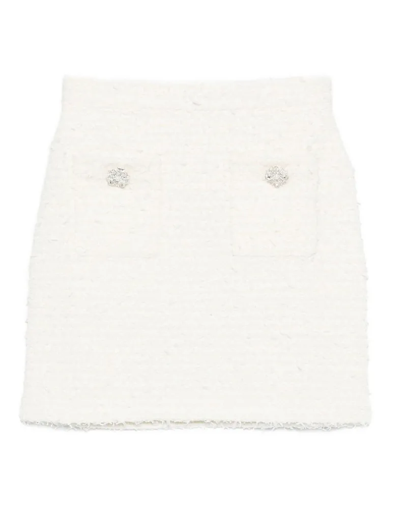 Self-Portrait Minirock - Beige Beige