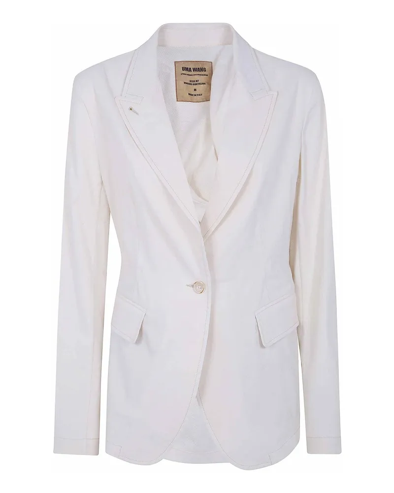 Uma Wang Casualjacke - Weiß Weiß