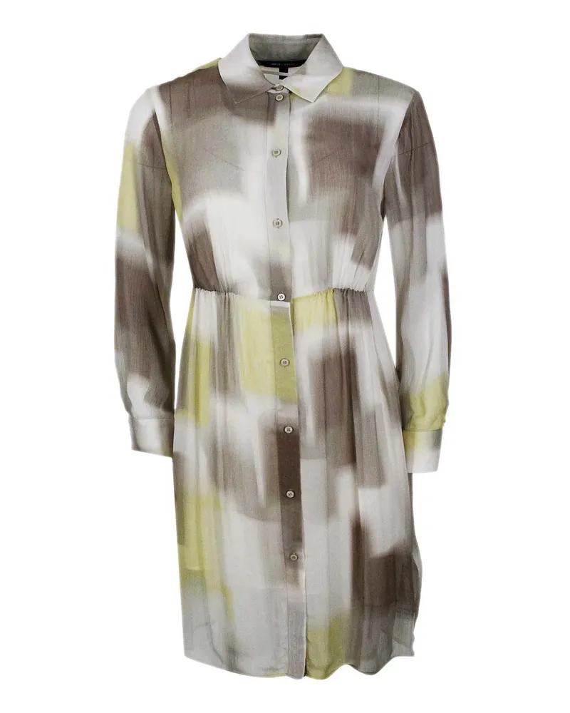 Armani Exchange Knielanges Kleid - Beige Beige