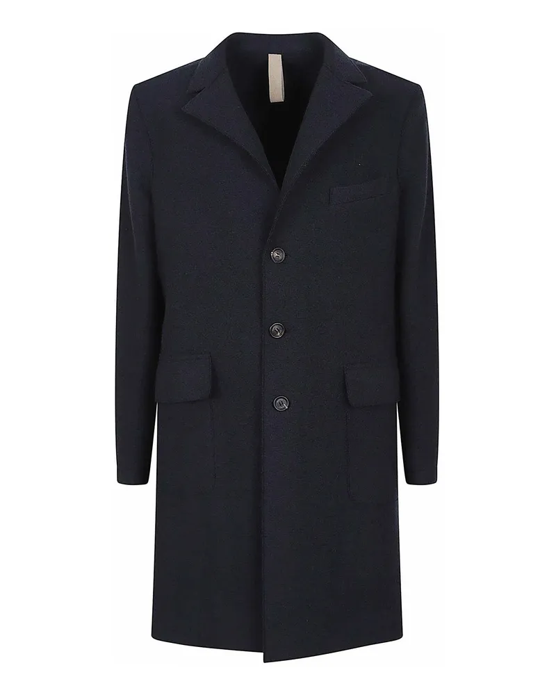 Eleventy Knielanger Mantel - Schwarz Schwarz