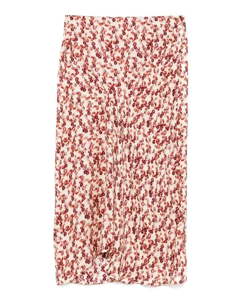 Isabel Marant Langer Rock - Hellbeige Hellbeige