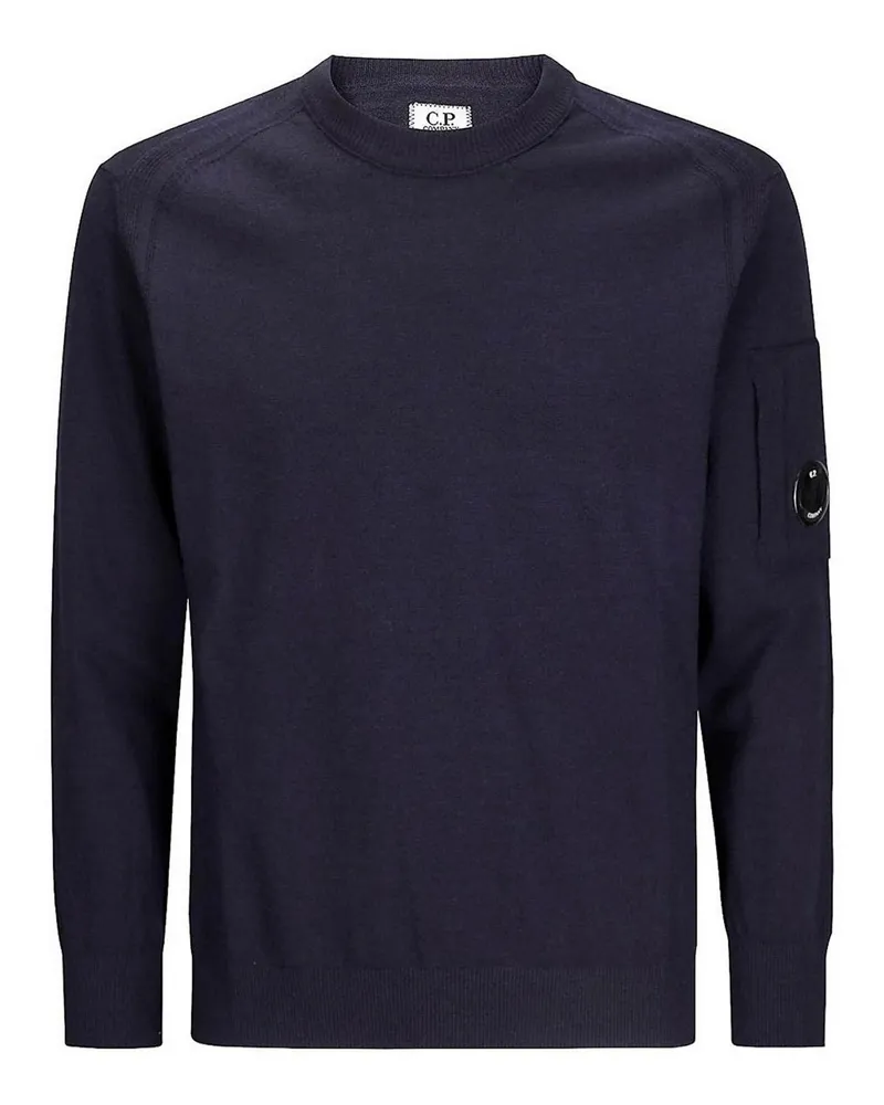 C.P. Company C. P. Company Rundhalspullover - Blau Blau