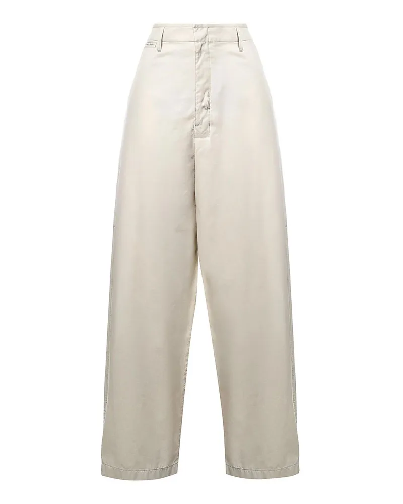 Christophe Lemaire Casual Hose - Weiß Weiß