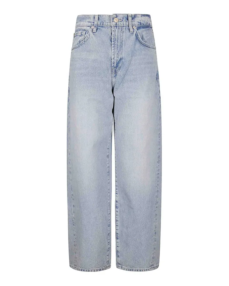 7 for all mankind Straight Leg Jeans - Blau Blau