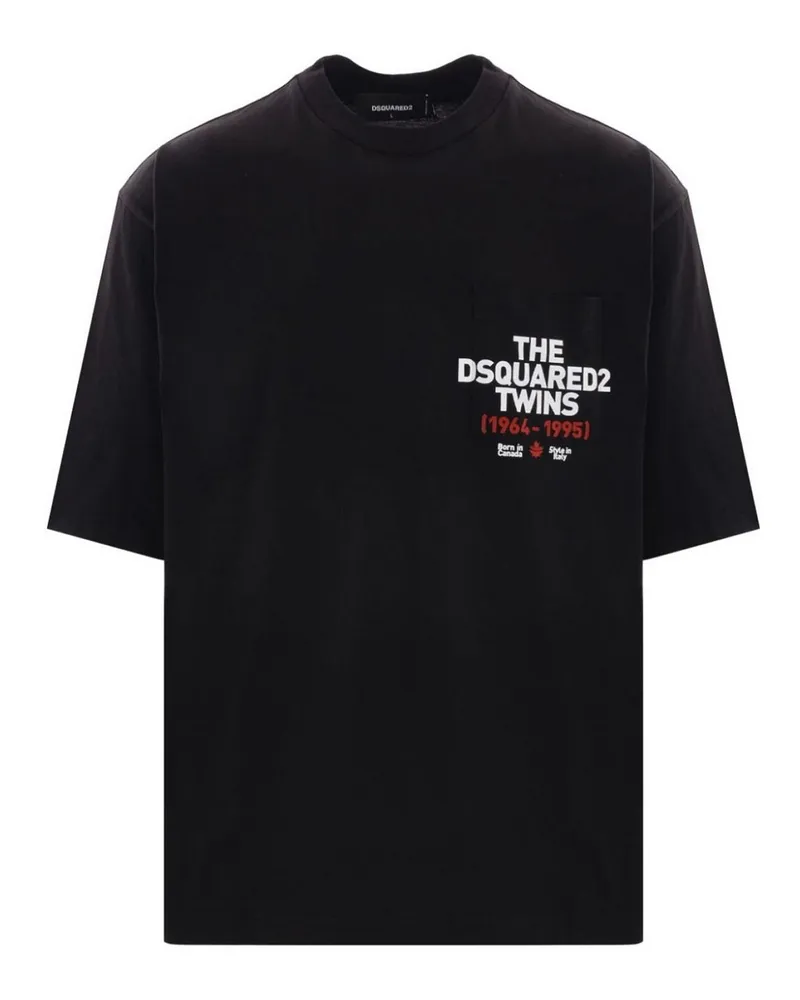 Dsquared2 T-Shirt - Schwarz Schwarz