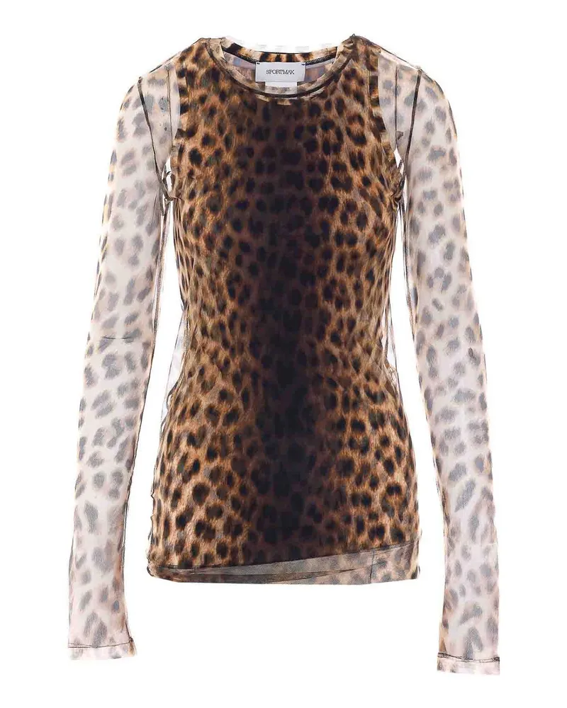 SPORTMAX Top - Braun Braun