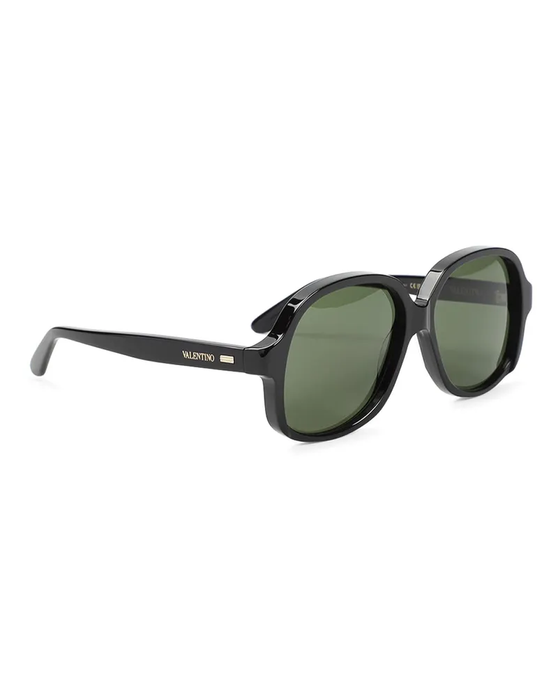 Valentino Garavani Sonnenbrille - Schwarz Schwarz