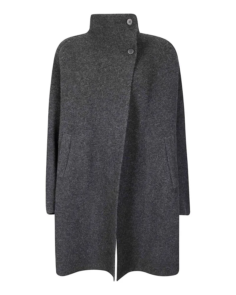 Boboutic Knielanger Mantel - Schwarz Schwarz