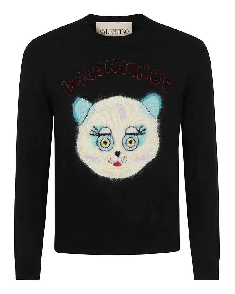 Valentino Garavani U-Boot-Pullover - Schwarz Schwarz