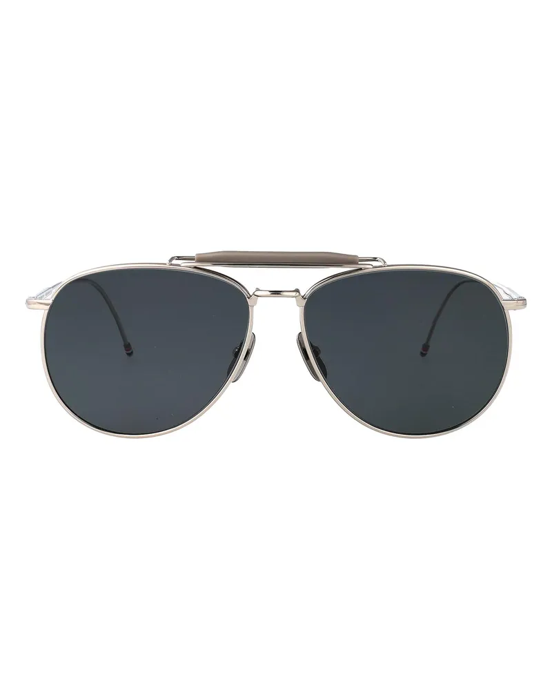 Thom Browne Sonnenbrille - Silber Silber
