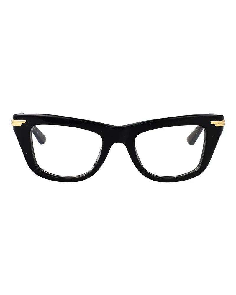 Bottega Veneta Sonnenbrille - Schwarz Schwarz