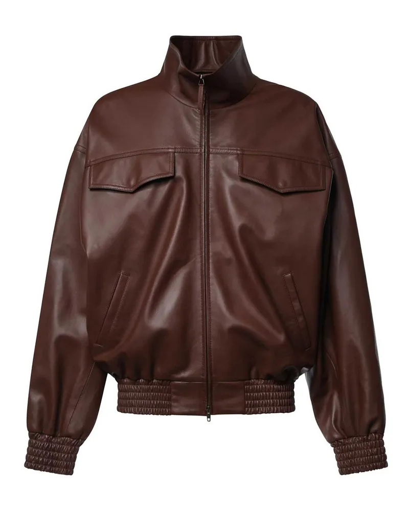 Balenciaga Bomberjacke - Braun Braun