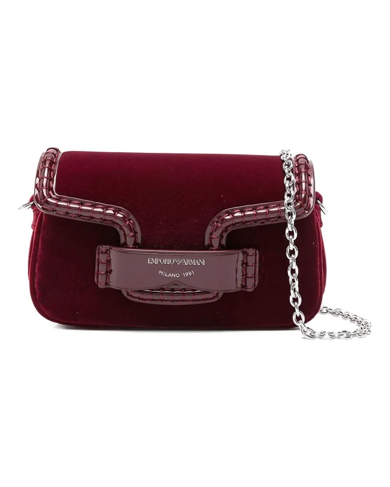 Emporio Armani Schultertasche - Rot Rot