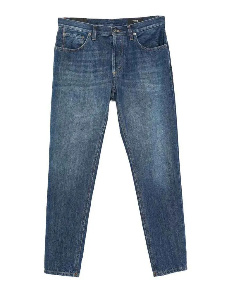 Dondup Straight Leg Jeans - Blau Blau