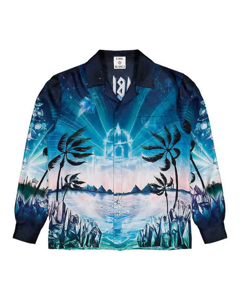 Casablanca Paris Hemd - Blau Blau