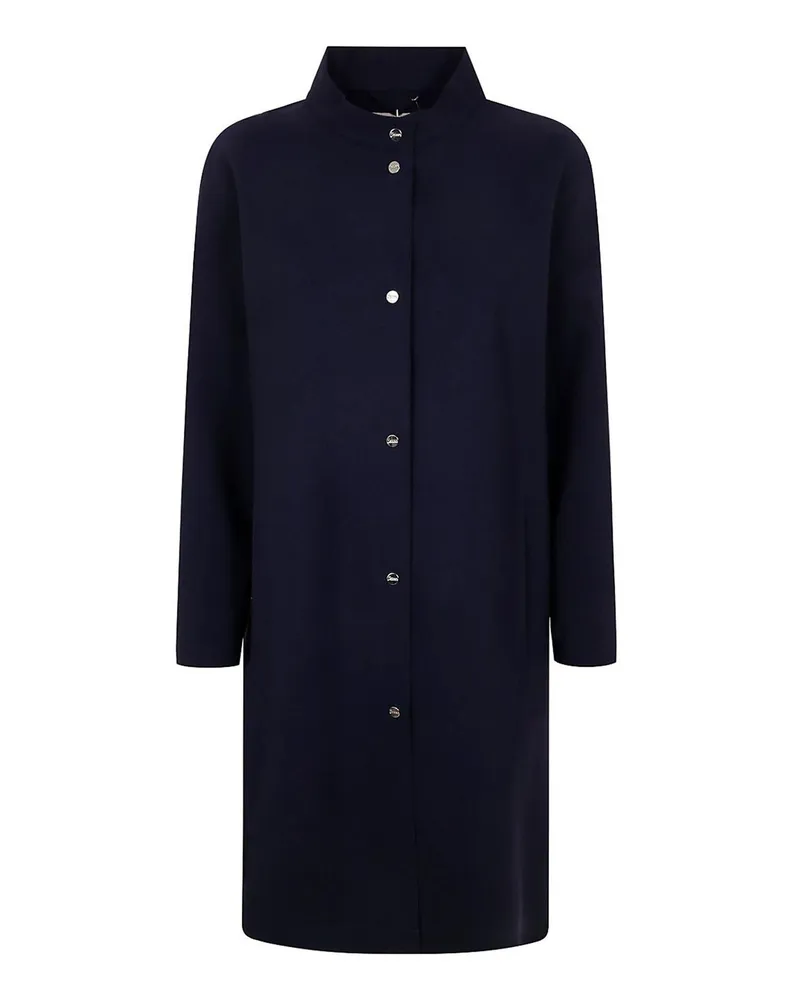 Herno Kurzer Mantel - Blau Blau