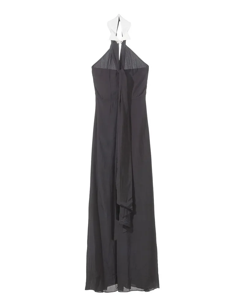 Karl Lagerfeld Abendkleid - Schwarz Schwarz