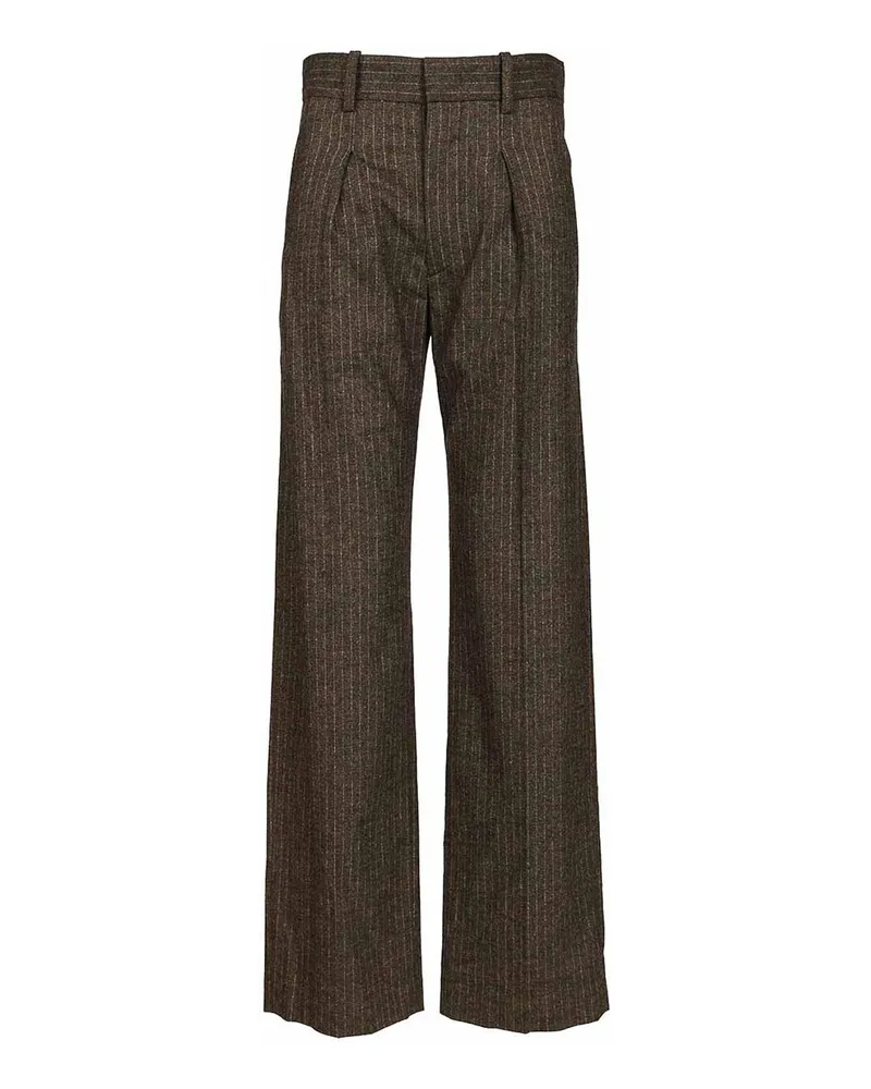 Isabel Marant Formale Hose - Braun Braun