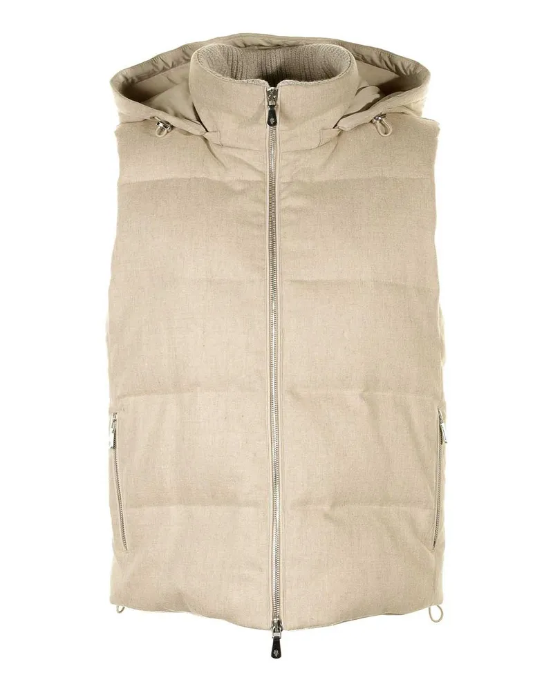 Eleventy Daunenjacke - Beige Beige