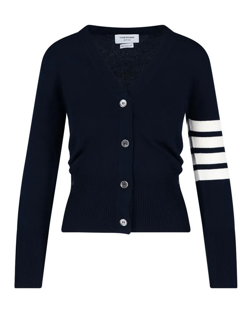 Thom Browne Cardigan - Blau Blau