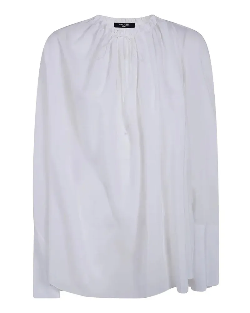 Balmain Bluse - Weiß Weiß