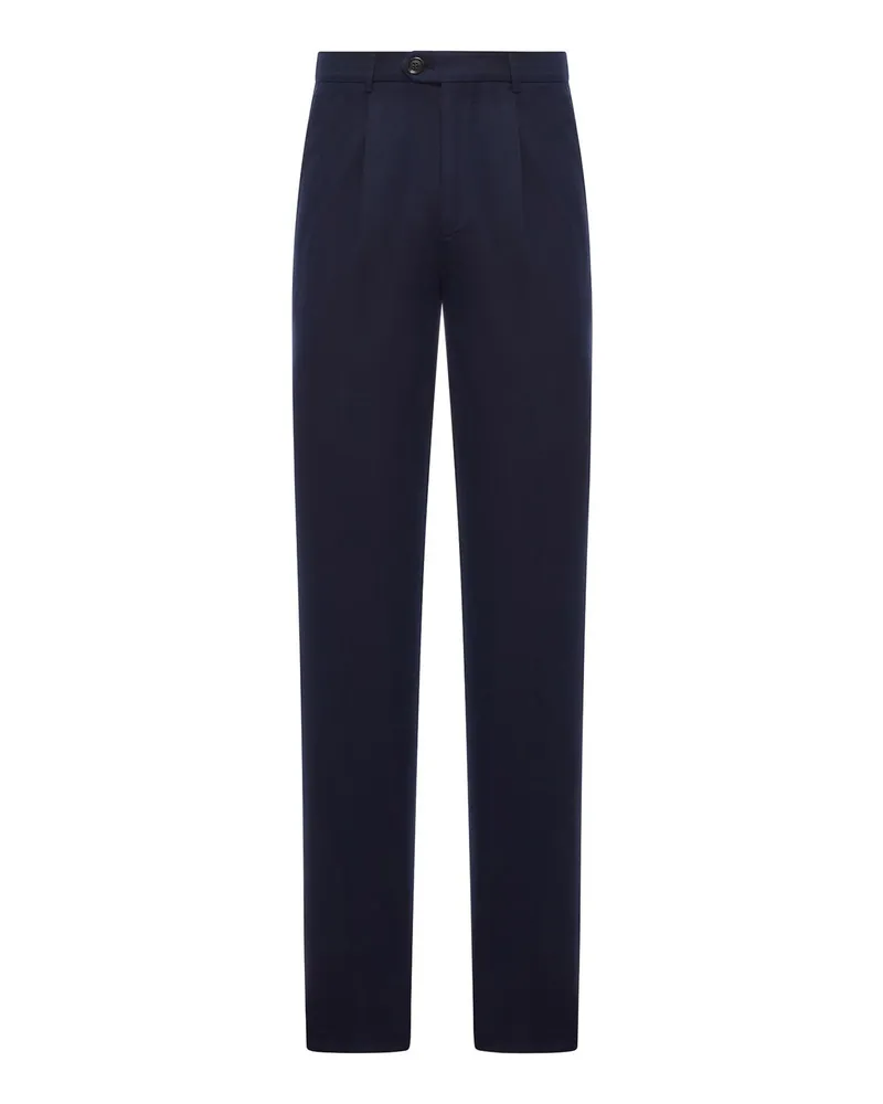 Brunello Cucinelli Formale Hose - Blau Blau