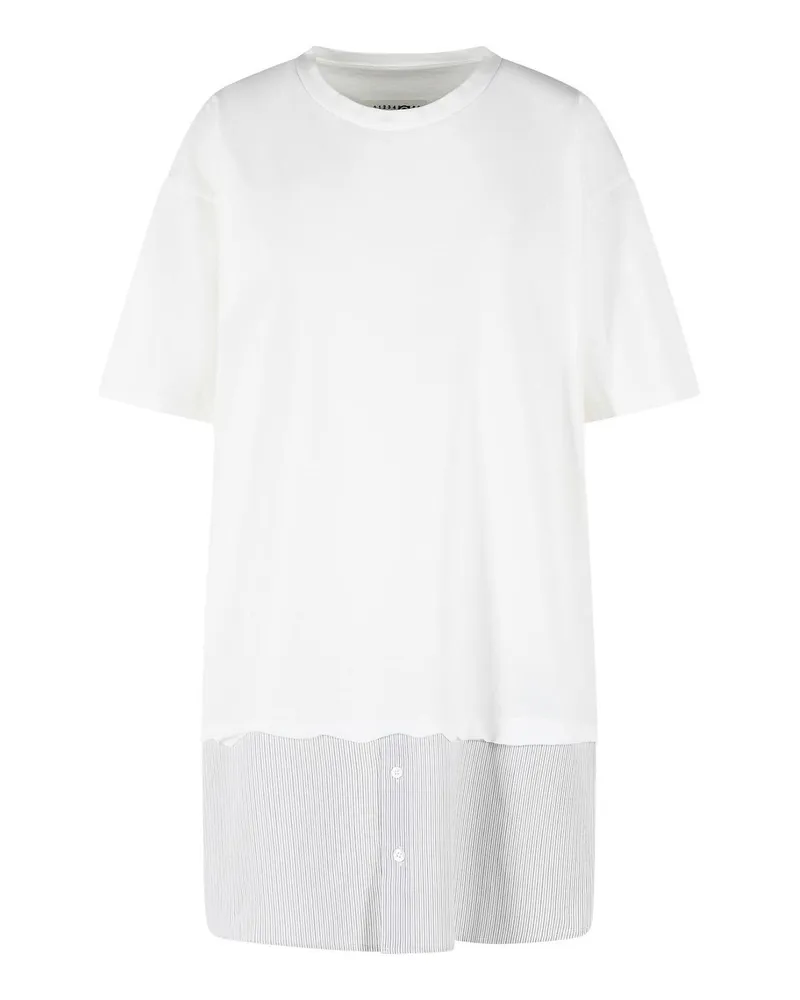 Maison Margiela Rundhalspullover - Weiß Weiß