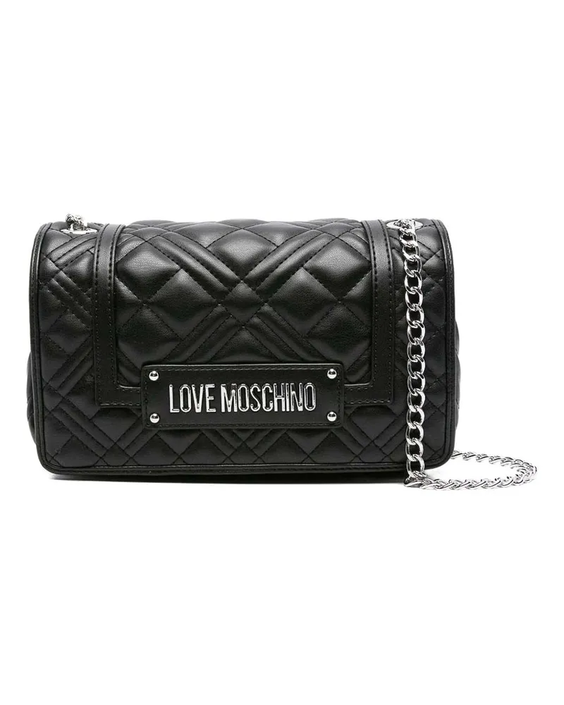 Moschino Umhängetasche - Silber Silber