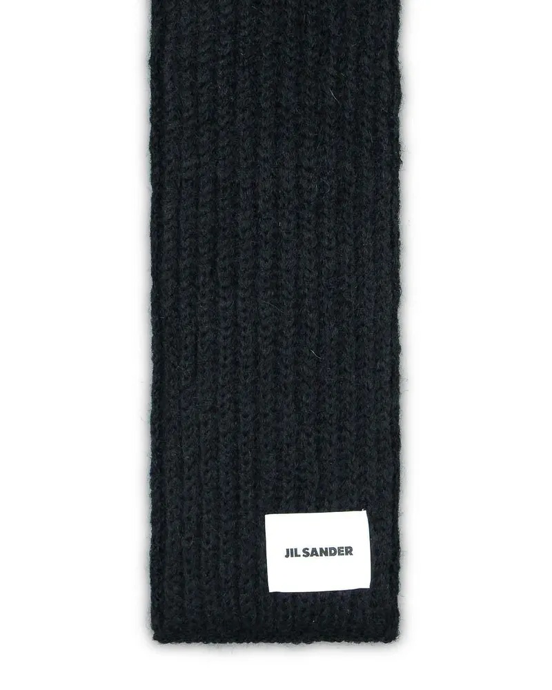 Jil Sander Schal - Schwarz Schwarz
