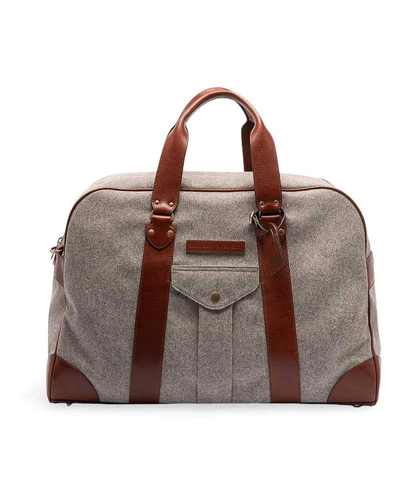 Brunello Cucinelli Reisetasche - Dunkelgrün 
