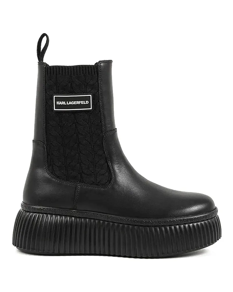 Karl Lagerfeld Stiefel - Schwarz Schwarz