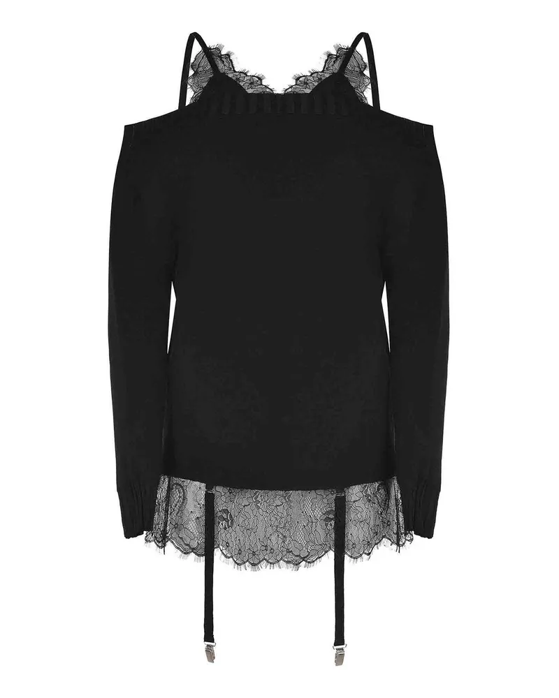 Giuseppe di Morabito Knielanges Kleid - Schwarz Schwarz