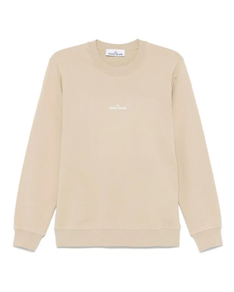 Stone Island Sweatshirt - Hellbeige Hellbeige
