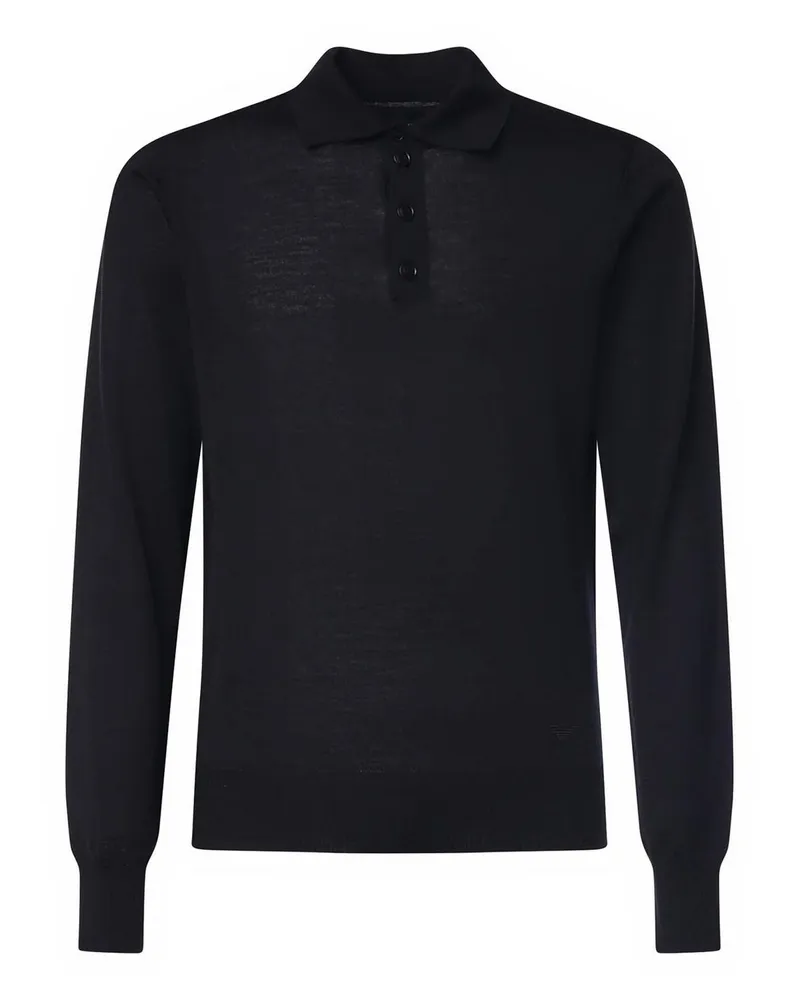 Emporio Armani Poloshirt - Schwarz Schwarz