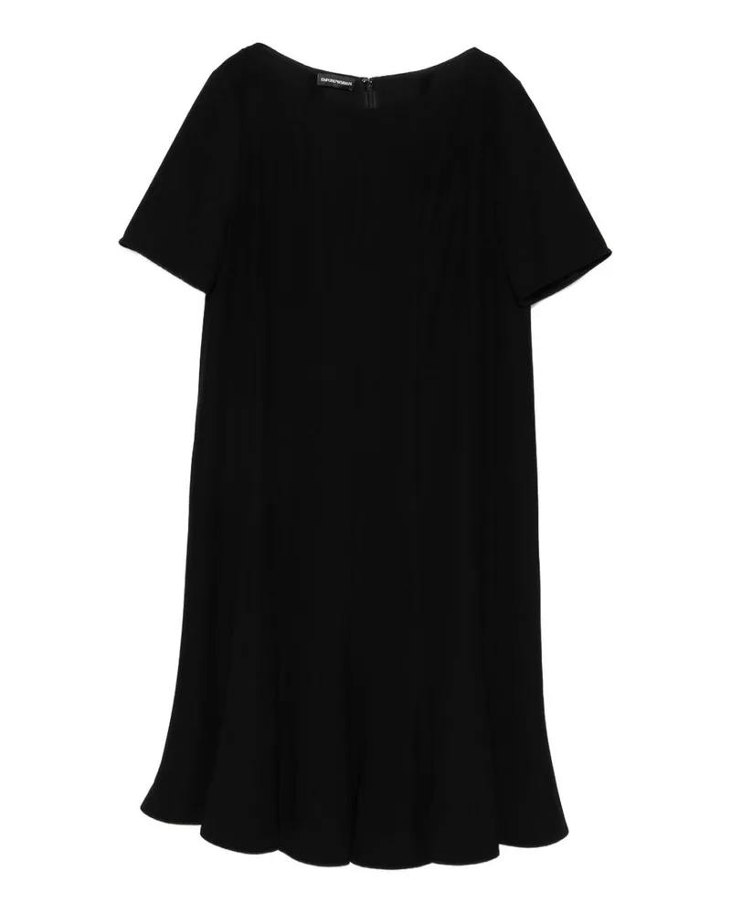 Emporio Armani Kurzes Kleid - Schwarz Schwarz