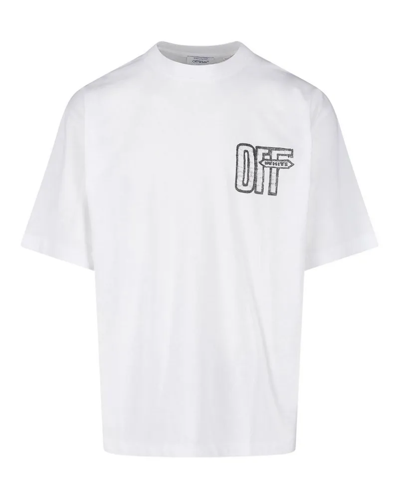 OFF-WHITE T-Shirt - Weiß Weiß